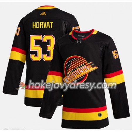 Pánské Hokejový Dres Vancouver Canucks Bo Horvat 53 Flying Skate Adidas 2019-2020 Černá Authentic